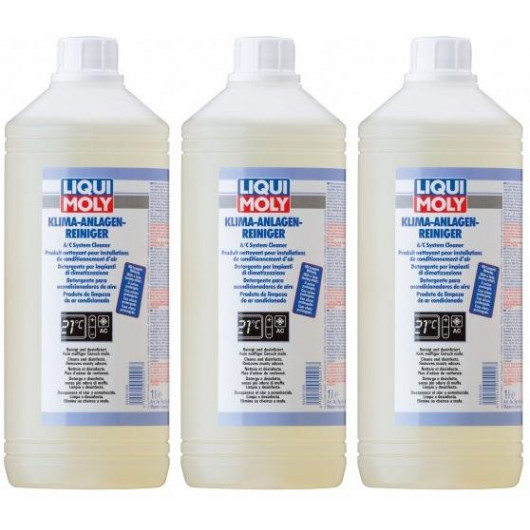 Liqui Moly 4091 Klima-Anlagen-Reiniger 3x 1l = 3 Liter