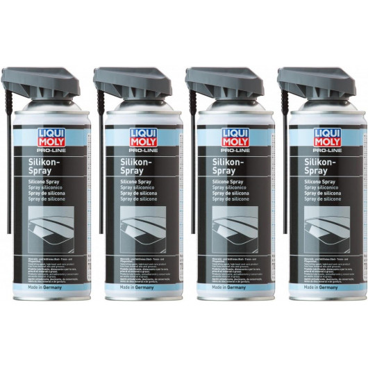 Liqui Moly 7389 Pro-Line Silikon-Spray 4x 400 Milliliter