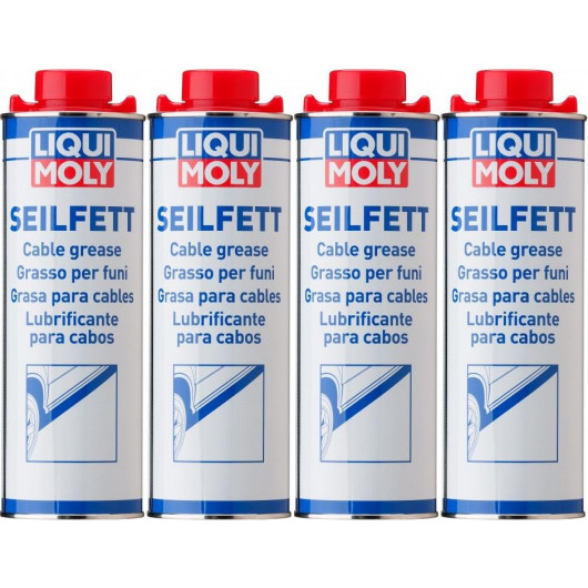 LIQUI MOLY 6124 Seilfett 5 Liter Sprühfett - Additiv