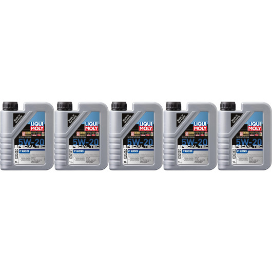 Liqui Moly 3840 Special Tec F ECO 5W-20 Motoröl 5x 1l = 5 Liter