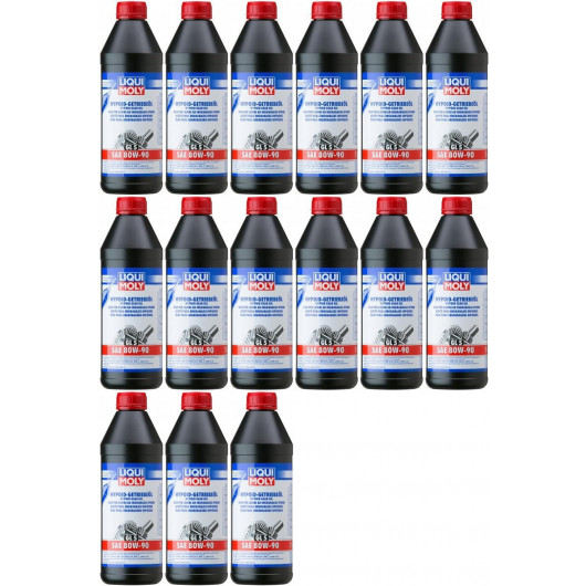 Liqui Moly 4406 HypoidGetriebeöl (GL5) SAE 80W90 Flasche 15x 1l = 15