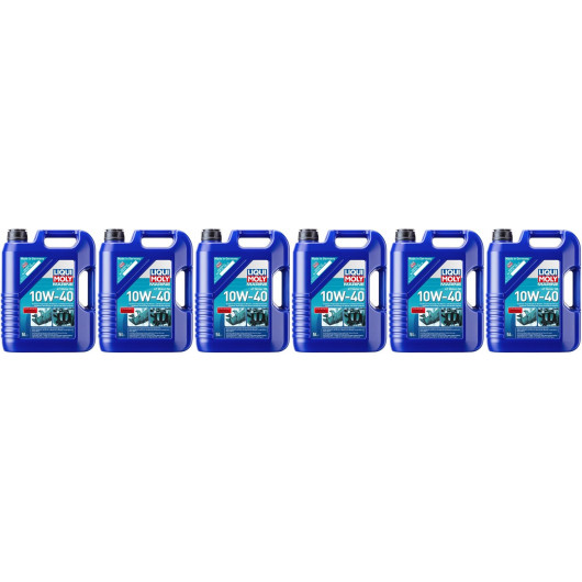 Liqui Moly 25013 Marine Motoroil 4T 10W-40 6x 5 = 30 Liter