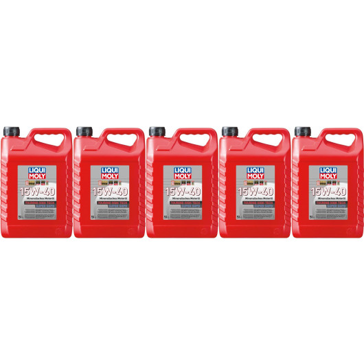 Liqui Moly 1084 Touring High Tech Super SHPD 15W-40 Motoröl 5x 5 = 25 Liter