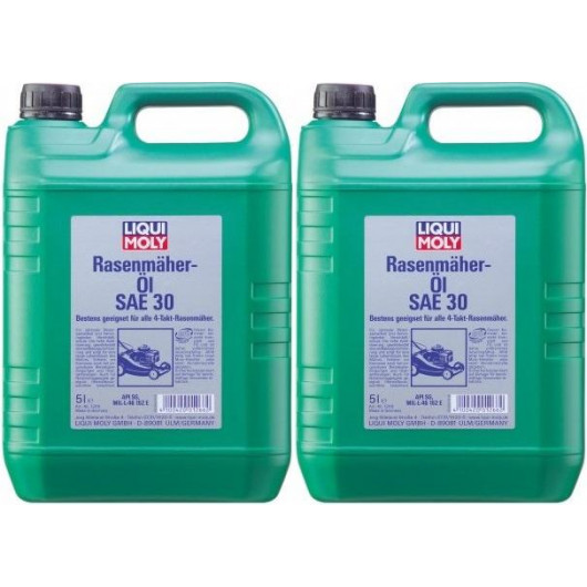 Liqui Moly 1266 Rasenmäher-Öl SAE 30 2x 5 = 10 Liter