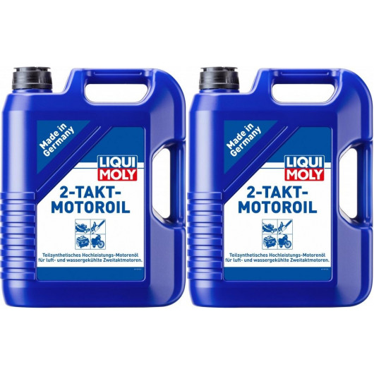 Liqui Moly 1189 2-Takt-Motoröl selbstmischend teilsynthetisches 2x 5 = 10 Liter