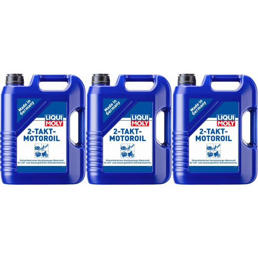 Liqui Moly 1189 2-Takt-Motoröl selbstmischend teilsynthetisches 3x 5 = 15 Liter