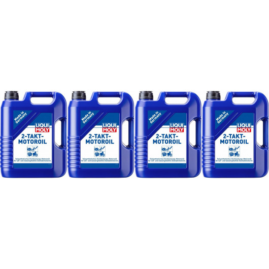 Liqui Moly 1189 2-Takt-Motoröl selbstmischend teilsynthetisches 4x 5 = 20 Liter
