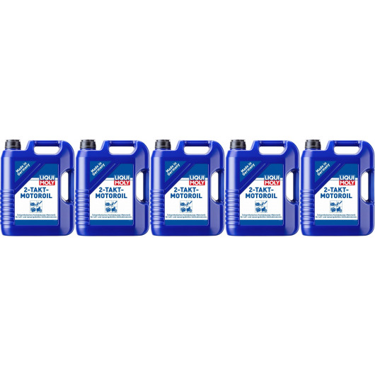 Liqui Moly 1189 2-Takt-Motoröl selbstmischend teilsynthetisches 5x 5 = 25 Liter