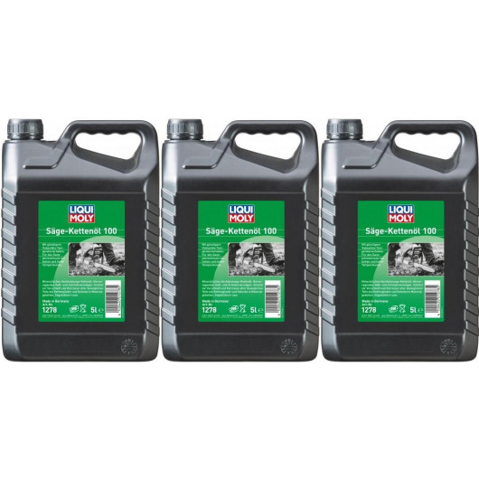 Liqui Moly 1278 Säge-Kettenöl 100 3x 5 = 15 Liter