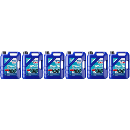 Liqui Moly 25016 Marine 4T Motor Oil 15W-40 6x 5 = 30 Liter