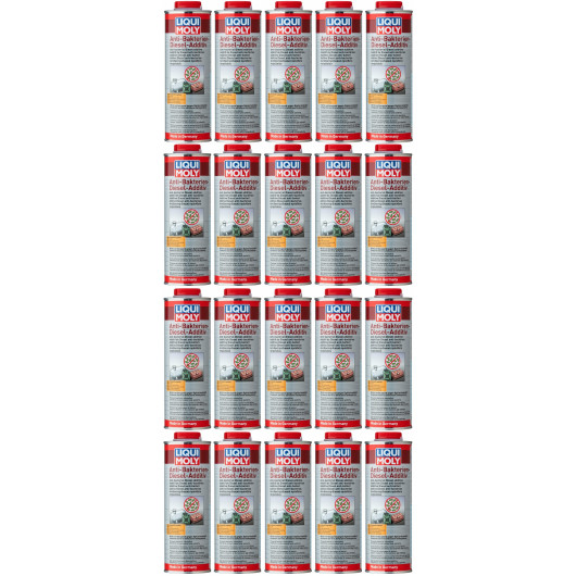 Liqui Moly 21317 Anti Bakterien Diesel Additiv 20x 1l = 20 Liter