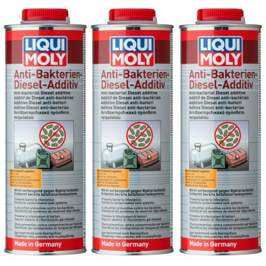 Liqui Moly 21317 Anti Bakterien Diesel Additiv 3x 1l = 3 Liter