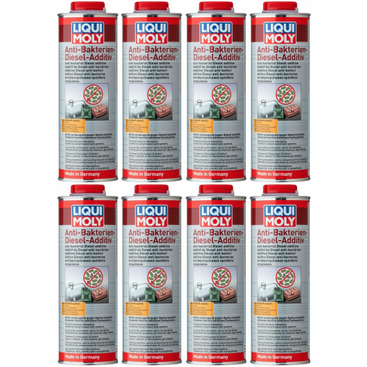 Liqui Moly 21317 Anti Bakterien Diesel Additiv 8x 1l = 8 Liter