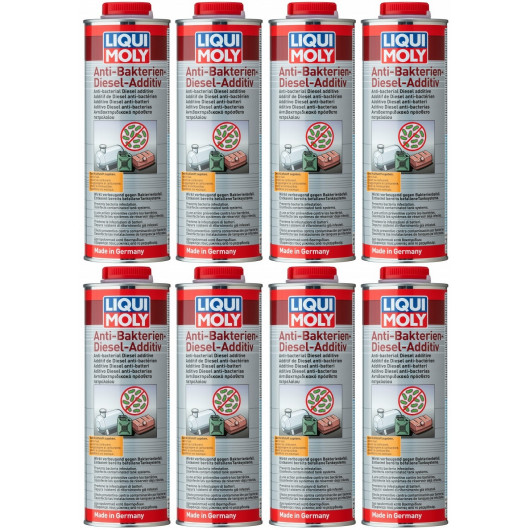 Liqui Moly 21317 Anti Bakterien Diesel Additiv 8x 1l = 8 Liter