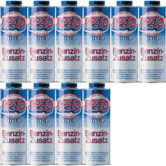 Liqui Moly 5105 Speed Benzin Zusatz 10x 1l = 10 Liter