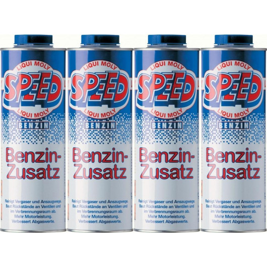 Liqui Moly 5105 Speed Benzin Zusatz 4x 1l = 4 Liter