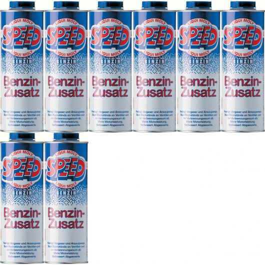 Liqui Moly 5105 Speed Benzin Zusatz 8x 1l = 8 Liter