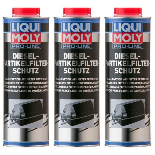 Liqui Moly 5123 Pro-Line Dieselpartikelfilter-Schutz 3x 1l = 3 Liter