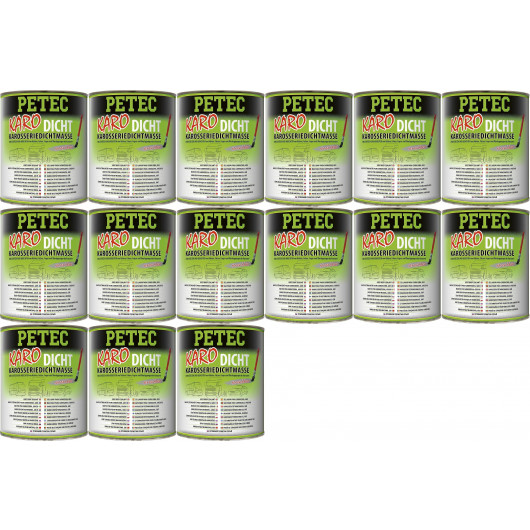 Petec Karoserie-Dichtmasse 1000ml 15x 1l = 15 Liter