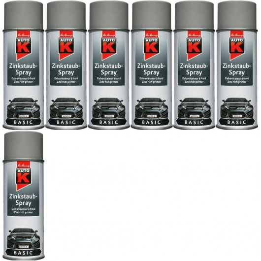 Auto-K Basic Zinkstaub-Spray 7x 400 Milliliter
