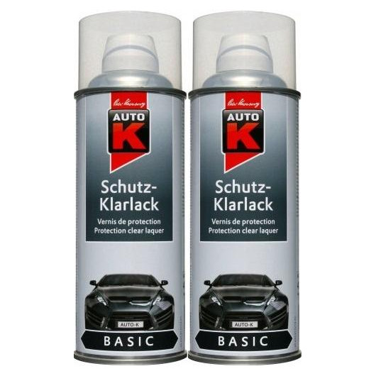 Auto-K Basic Schutz-Klarlack glänzend, 2x 400 Milliliter