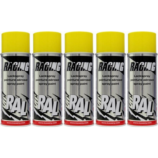 RACING RAL 1021 Rapsgelb 5x 400 Milliliter