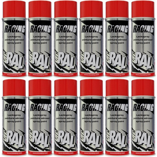 RACING RAL 3020 Verkehrsrot, 12x 400 Milliliter
