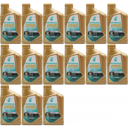 Petronas Syntium 5000 XS 5W-30 Motoröl 15x 1l = 15 Liter