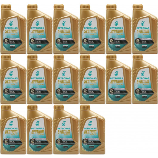 Petronas Syntium 5000 XS 5W-30 Motoröl 16x 1l = 16 Liter