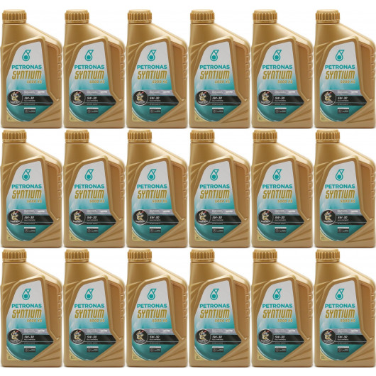 Petronas Syntium 5000 XS 5W-30 Motoröl 18x 1l = 18 Liter