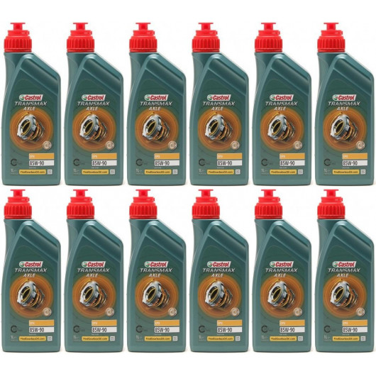 Castrol Transmax Axle EPX 85W-90 Achsgetriebeöl 12x 1l = 12 Liter