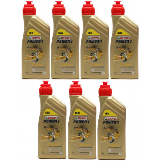 Castrol Power 1 4T 20W-50 Motorrad Motoröl 1l Flasche - 4T SAE 20W-50 - Motoröl 4-Takt - Bike