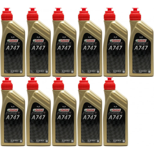 Castrol POWER1 A747 Motorrad Motoröl 11x 1l = 11 Liter