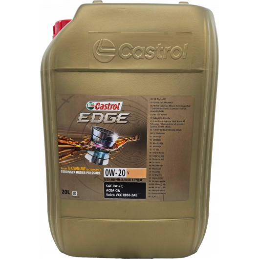 Castrol Edge V 0W-20 Motoröl 20l Kanister