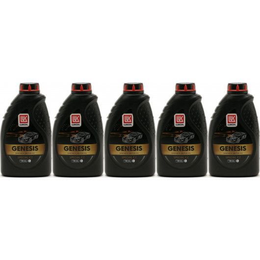 Lukoil Genesis special C2 5W-30 Motoröl 5x 1l = 5 Liter - SAE 5W-30 ...