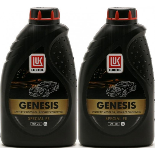 LUKOIL GENESIS SPECIAL FE 0W-20 2x 1l = 2 Liter - SAE 0W-20 - Auto/PKW ...