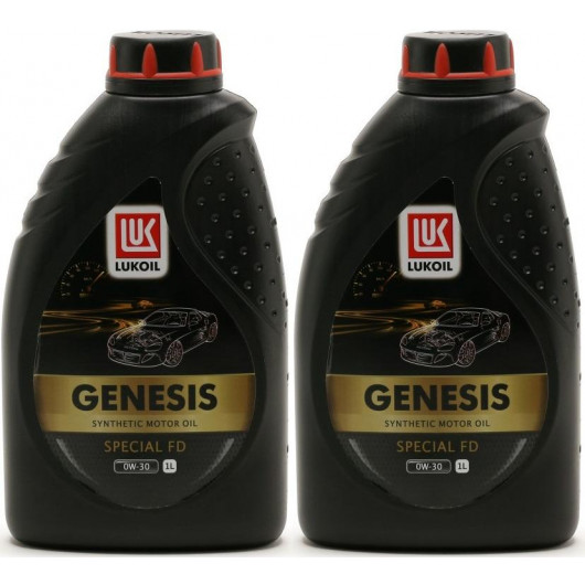 LUKOIL GENESIS SPECIAL FD 0W-30 Motoröl 2x 1l = 2 Liter - SAE 0W-30 ...