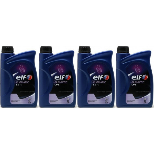 Elf ELFMATIC CVT Automatik 4x 1l = 4 Liter - ATF Automatiköle - Öle ...