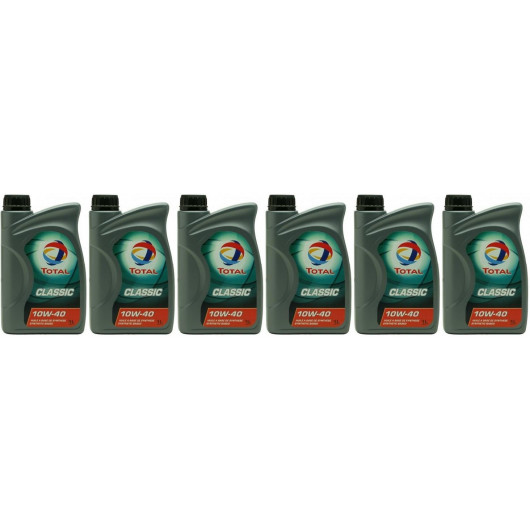 Total Classic 7 10W-40 Motoröl 6x 1l = 6 Liter