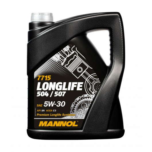 Mannol 7715 LONGLIFE 504/507 5W-30 Motoröl 5l