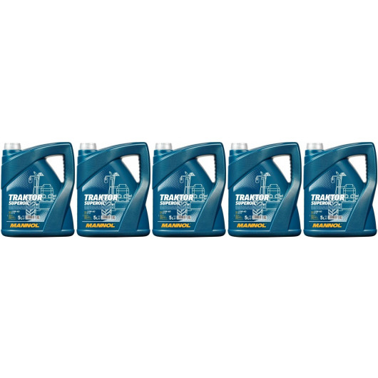MANNOL Traktor Superoil 15W-40 5x 5 = 25 Liter