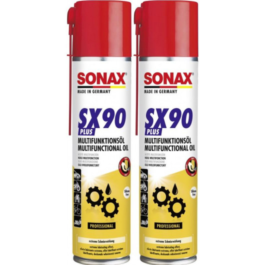 SONAX SX90 PLUS 2x 400 Milliliter - Rostlöser - Reparaturhilfen/  Wartungsprodukte - Pflege & Wartung 
