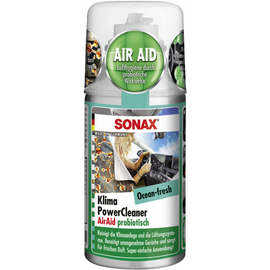 SONAX KlimaPowerCleaner AirAid Ocean Fresh 100 ml