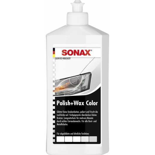 Sonax Polish & Wax COLOR weiß NanoPro 500ml