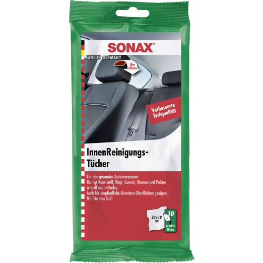 Sonax InnenReinigungsTücher 10Stk.