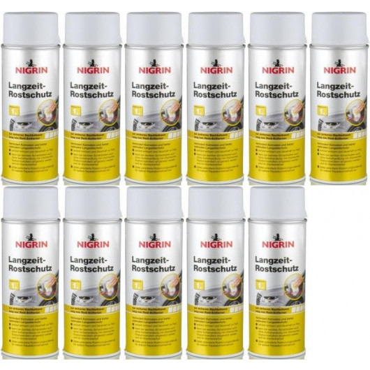 Nigrin Rostprimer-Spray grau 11x 400 Milliliter