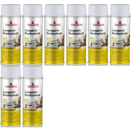 Nigrin Rostprimer-Spray grau 8x 400 Milliliter