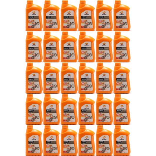 Repsol Motorrad Getriebeöl MOTO TRANSMISSION 75W 1 Liter 30x 1l = 30 Liter