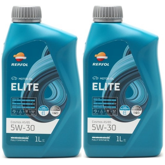 Repsol Motoröl ELITE COSMOS A5/B5 5W-30 1 Liter 2x 1l = 2 Liter