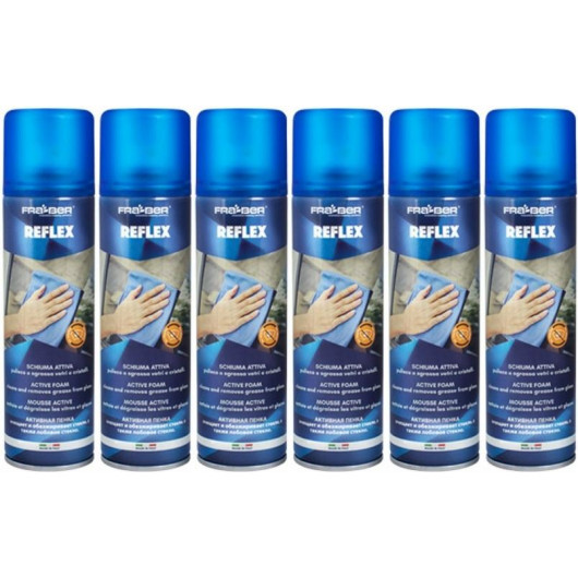 Fra-Ber Glasreiniger REFLEX SPRAY 6x 400 Milliliter